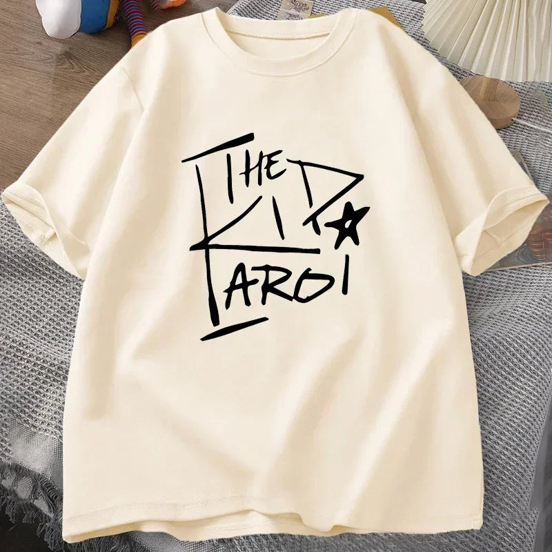 The Kid Laroi T-shirt Women's Tops Summer Short Sleeve Tee Women Clothing Tees Print O-neck T-shirts Clothes
