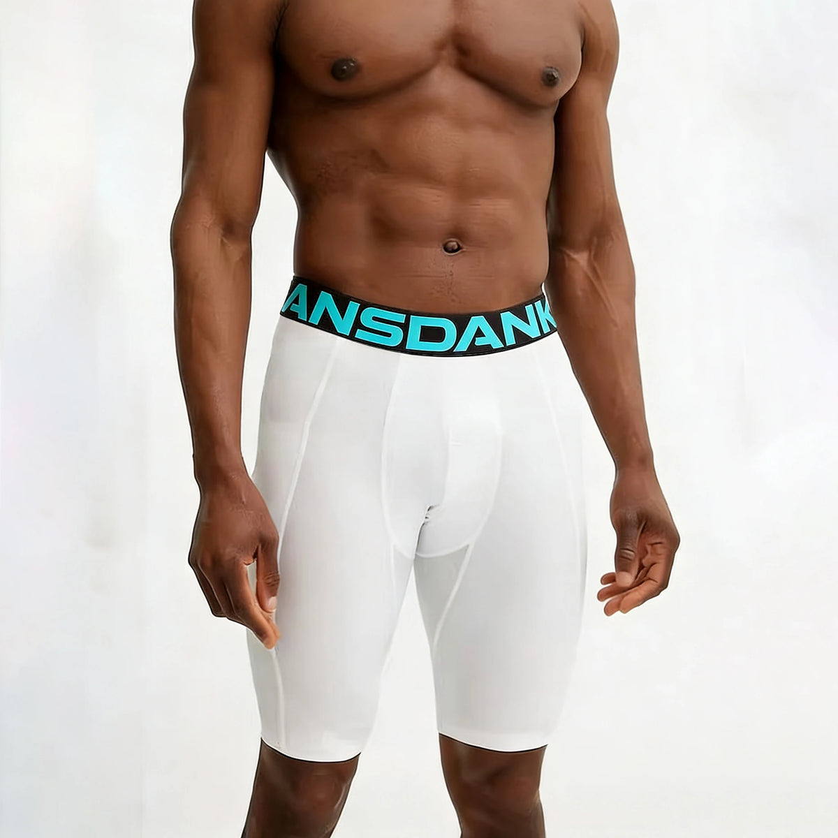 Men Running Shorts Summer Sportswear Skinny Shorts Gym Fitness Male Clothing Training Leggings Tights Sport Short Pants Men