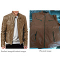 New Leather Jackets Man Bomber Motorcycle Biker Pu Leather Coat Spring Casual Loose Fit Faux Jacket Anti-wind Leather Coat Male