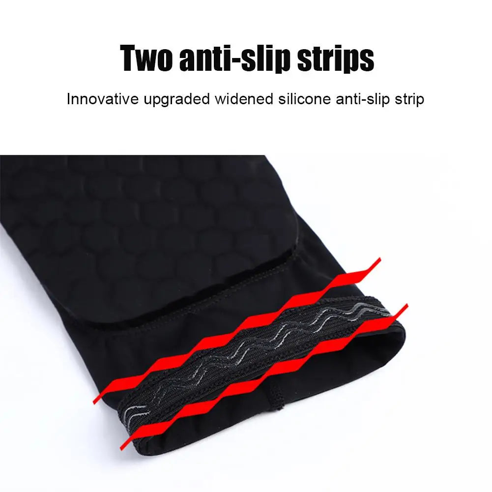 Kids/Youth Sports Honeycomb Compression Knee Pads Guards Protective Gear for Basketball, Football, Volleyball, Cycling