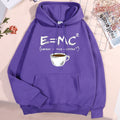Energy Milk Coffee Fun Formula Hoody Men Women Cute Fitness Clothing Pattern Loose Sweatshirt Autumn Pullover Couple Hoodies