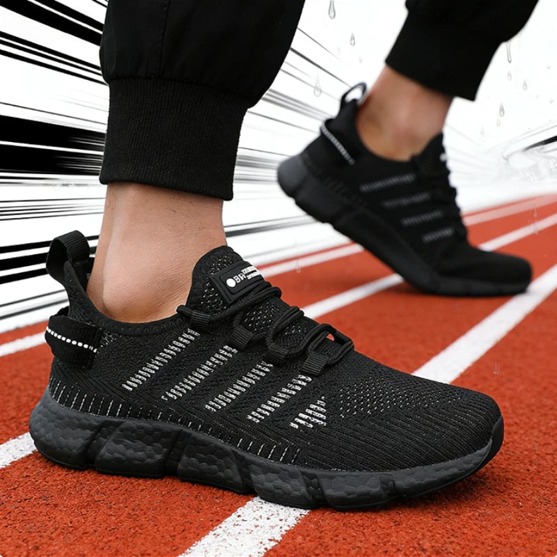 Men's Lightweight Running Shoes Minimalist Sporty Breathable Walking Sneakers  Athletic Jogging Tenis Outdoor Fitness Man Shoes
