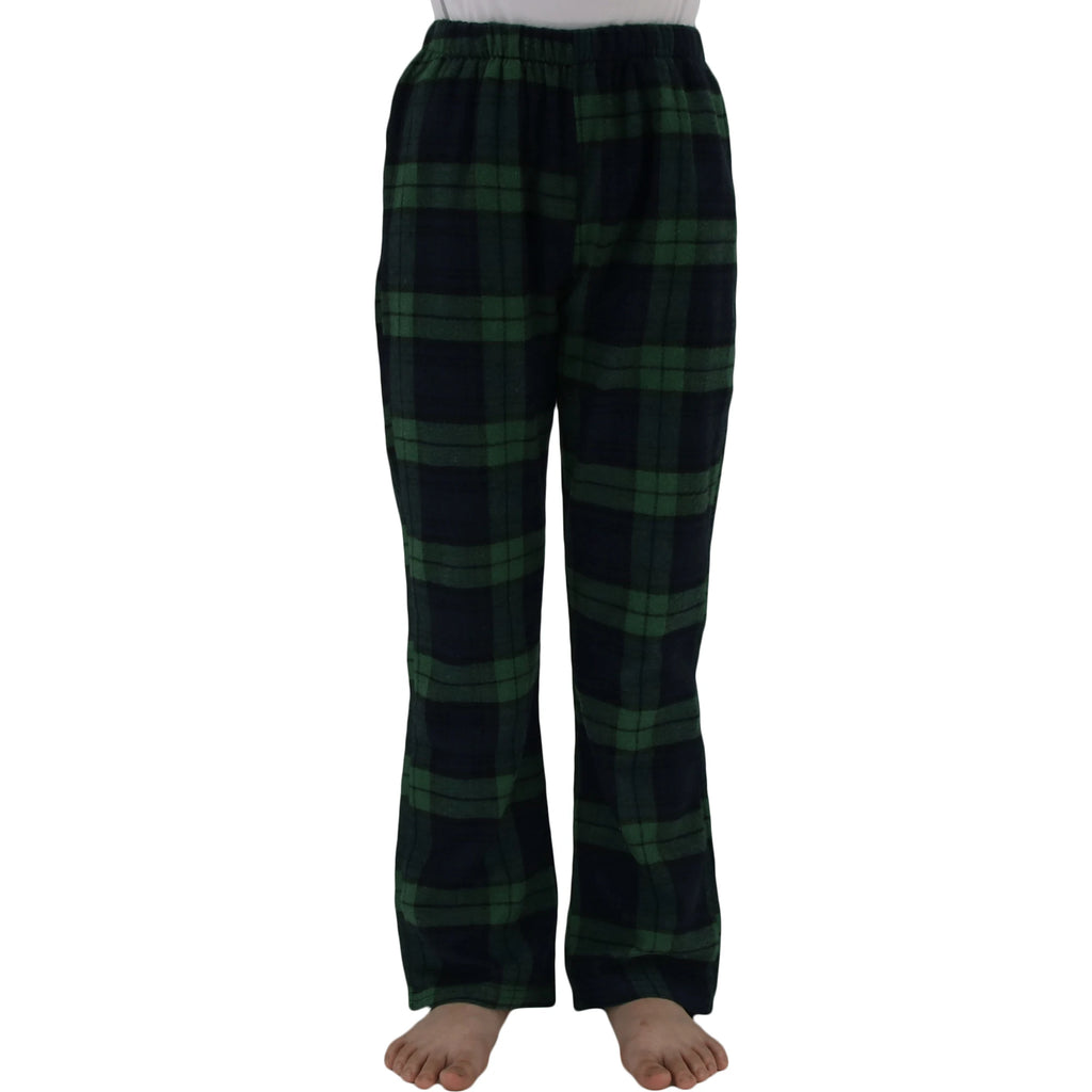 Kids Flannel Pajama Pants for Boys Girls Plaid Pajama Pants Pjs Bottoms for Kids Base Layer