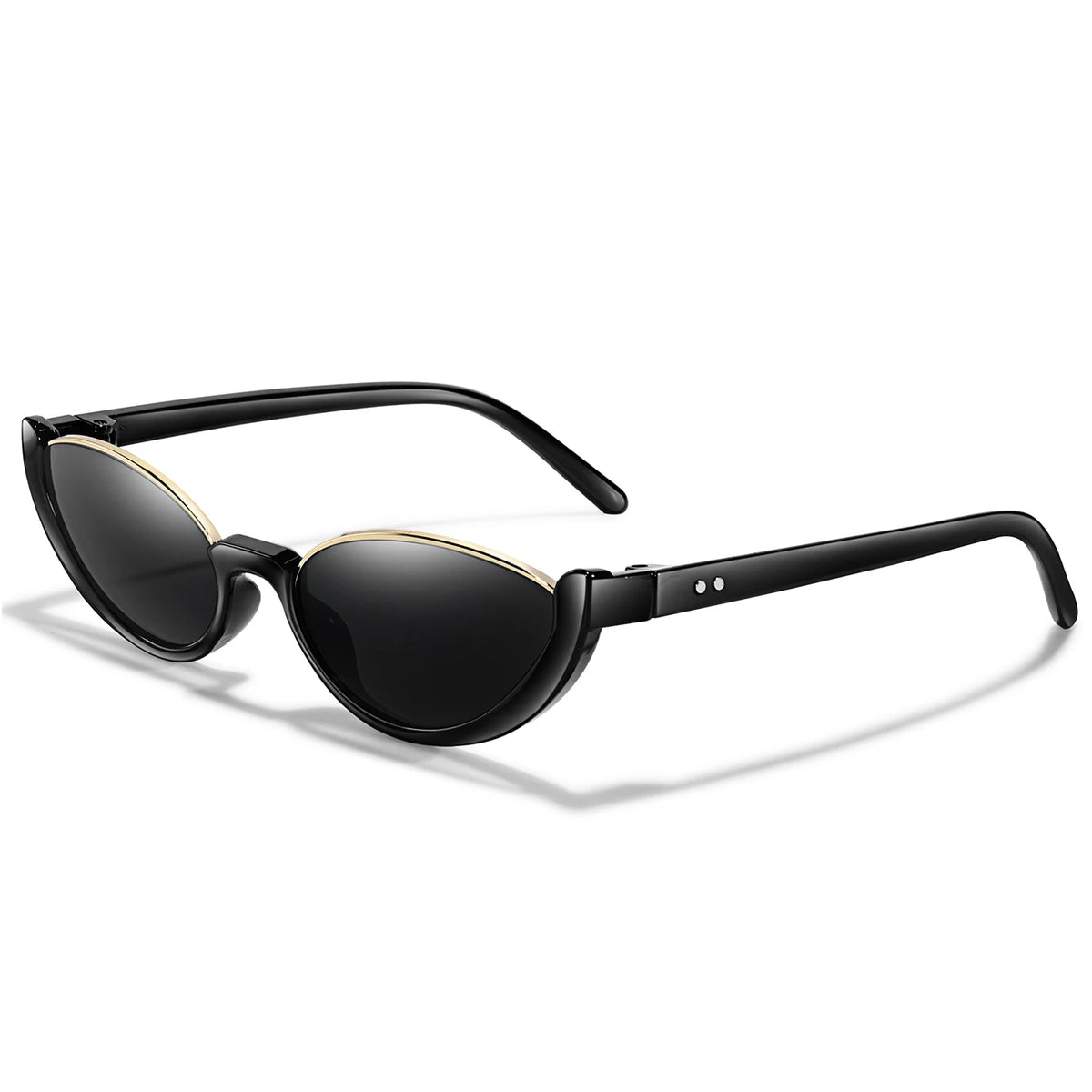 Women's Casual Sunglasses Half-frame UV Protection Glasses for Outdoor Activities Selfie Travel Driving Cycling