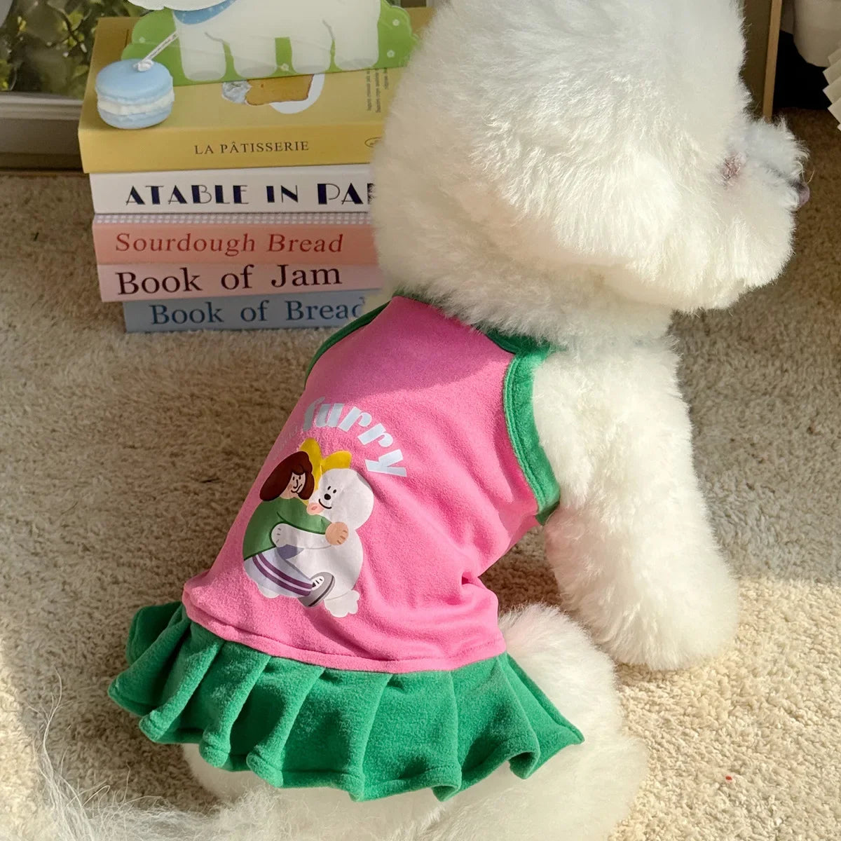 Cute Summer Pet Dog Clothes Camisole Vest Thin For Small Dog Cat Dress Printed Cute Comfortable Couple Clothing Puppy Clothes