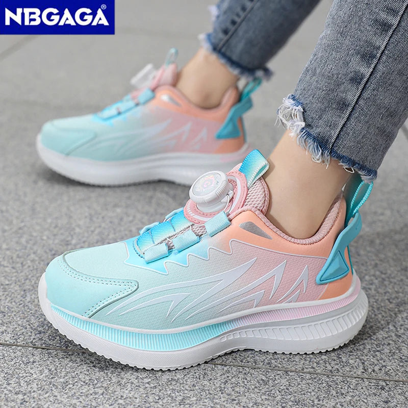 Childrens Sports Shoes New Breathable Comfortable Boys' Training Sneakers Lightweight Kids Girl Outdoor Leisure Walking Footwear