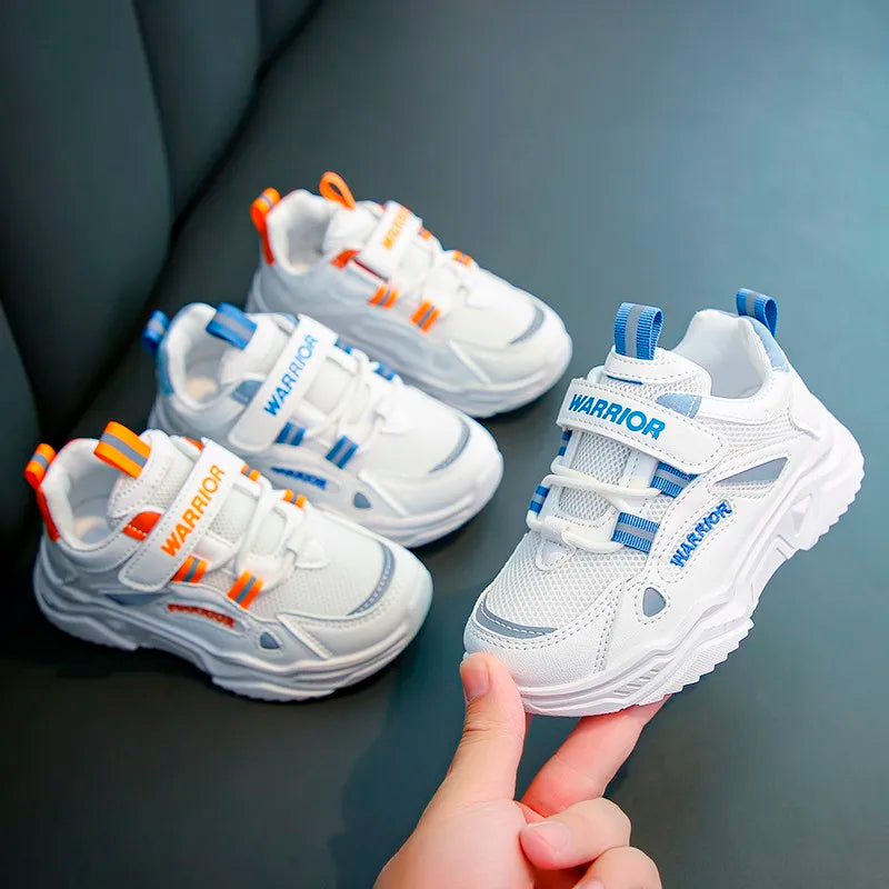 Kids Casual Sneakers for Boys Girls 2025 Autumn New Unisex Kids Active Shoes Non-slip Breathable School Sports Sneakers 4-6years