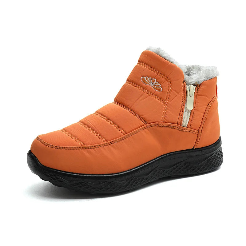 ТуфлиFashion Versatile Women Shoes Winter New Snow Boots Anti Slip Warm Women's Short Boots Comfort Simple Women's Cotton Shoes