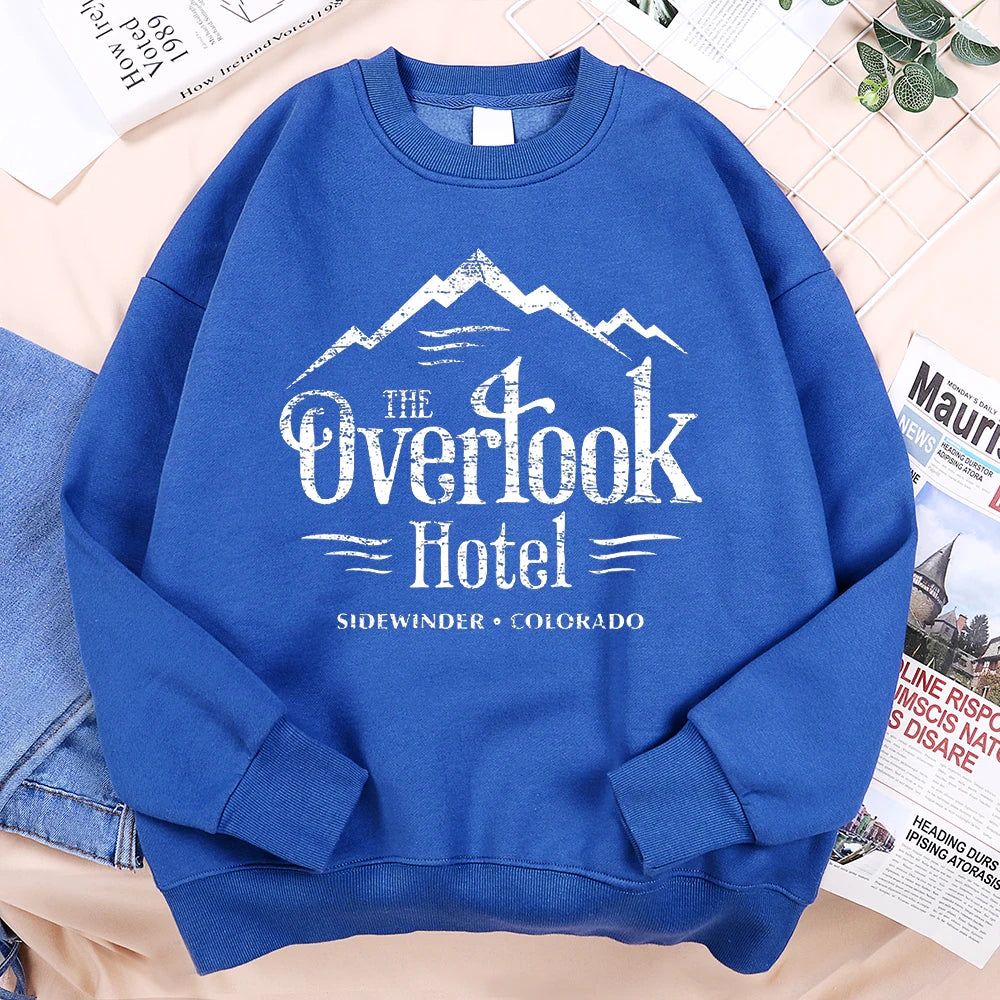 The Overlook Hotel The Shining Hoodies Man Crewneck Cartoon Sweatshirt Fleece Pullover Hoody Hip Hop Warm Fashion Hoodie Couple
