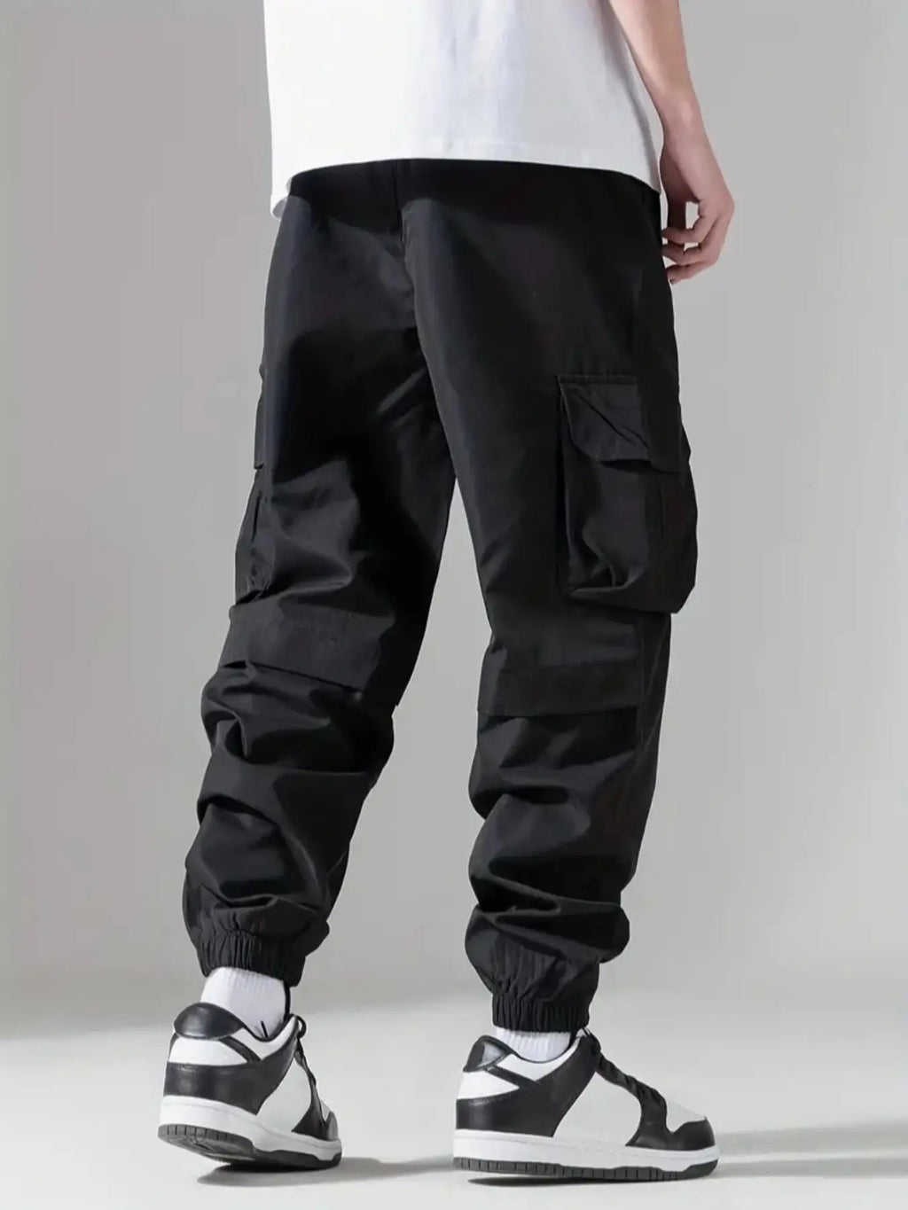 Men's Trousers, Nine-Point Trousers, Casual Sports, Thin Overalls, Fitness, Running, Comfortable Fabrics, Simple and Versatile, Fashionable
