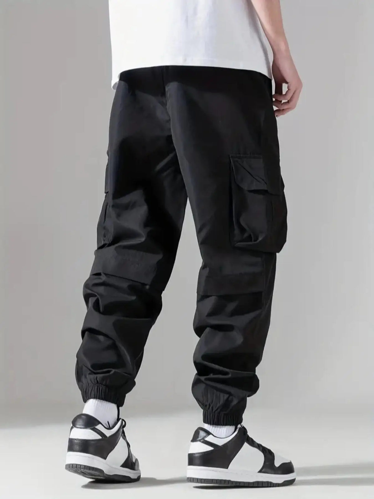 Men's Trousers, Nine-Point Trousers, Casual Sports, Thin Overalls, Fitness, Running, Comfortable Fabrics, Simple and Versatile, Fashionable