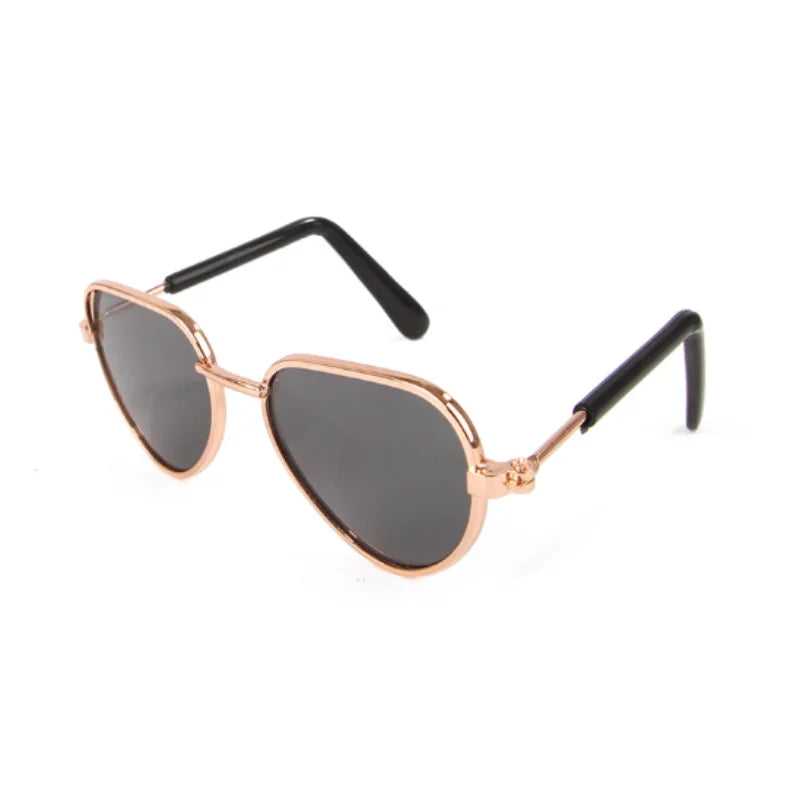 Pet Accessories Cat Glasses Non-slip Kitten Glasses Small Dog Sunglasses Puppy Kitty Cat Sunglasses Cosplay Costume Photos Props