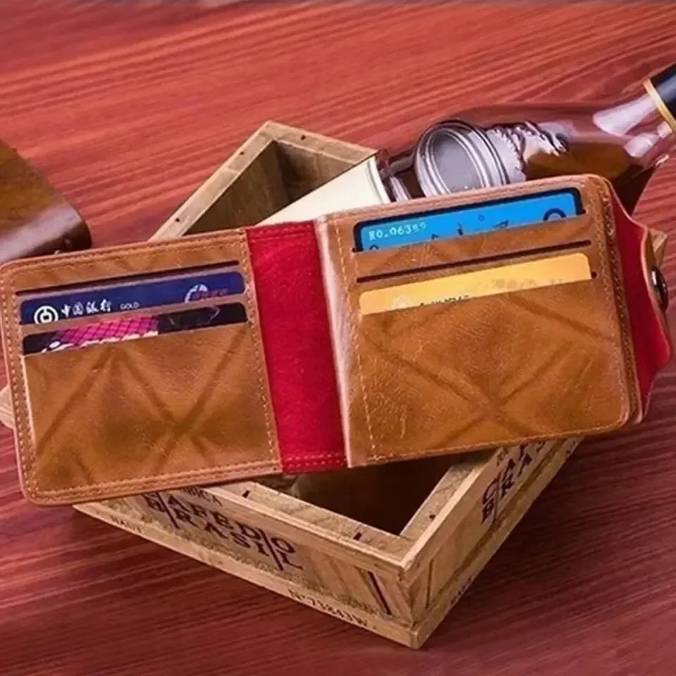 Men's Wallets With 100 US Dollar PatternWallet Male Leather Walet Photo Card HolderFashion Large Capacity Wallet Purse Bag