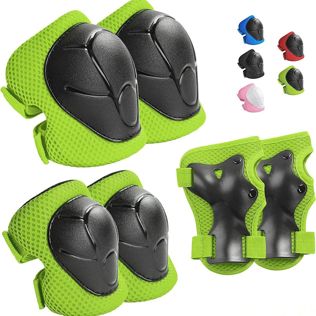 Skateboarding Cycling Knee And Children's Balance Bike Roller Skating Protective Equipment Set