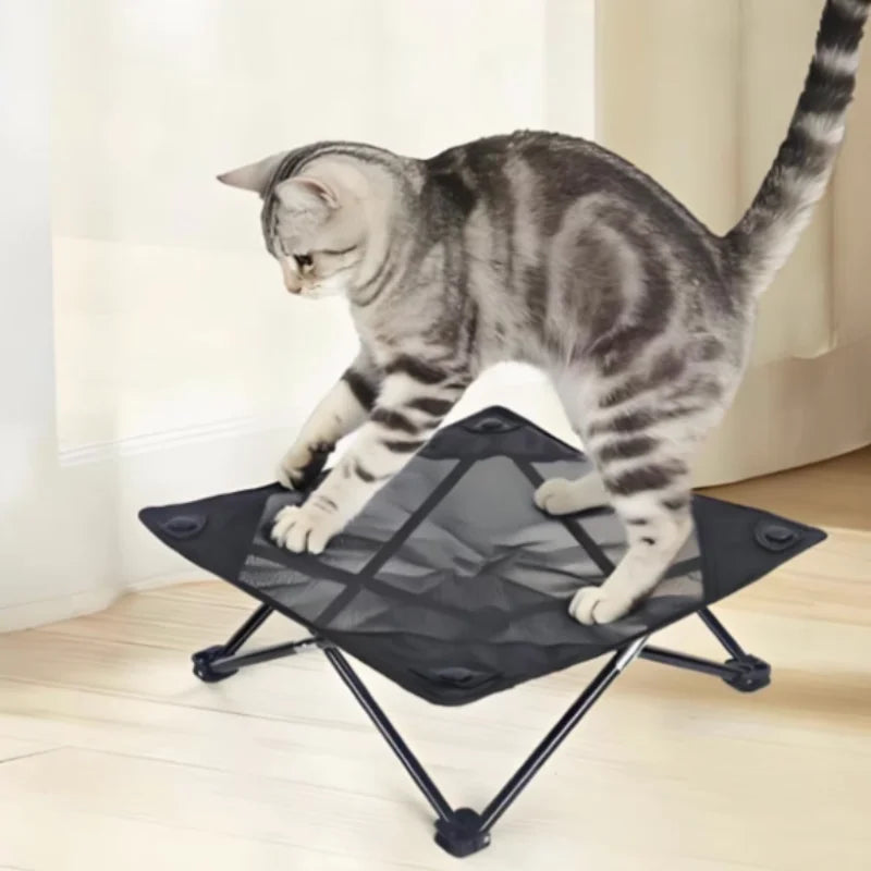 Foldable Pet Travel Bed Soft Sleeping Nest Cushion All Seasons Indoor Outdoor Small Medium Pets Portable Travel Bed