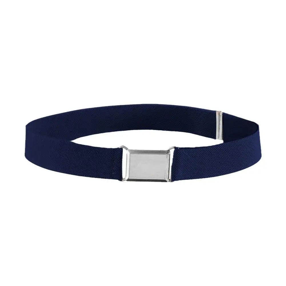 Adjustable Belt With For Kids Children Stretch Elastic Canvas Waistband Boys Girls Easy Buckles Pants Trousers Strap Belt