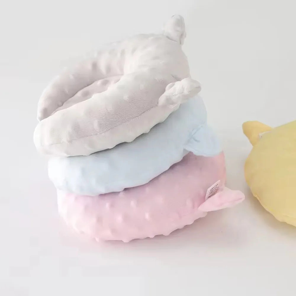Comfortable U-Shaped Pet Pillow Small Cat and Dog Sleeping Mat Warm Deep Sleep Accessories Cat and Dog Pet Toy Sleeping Mat