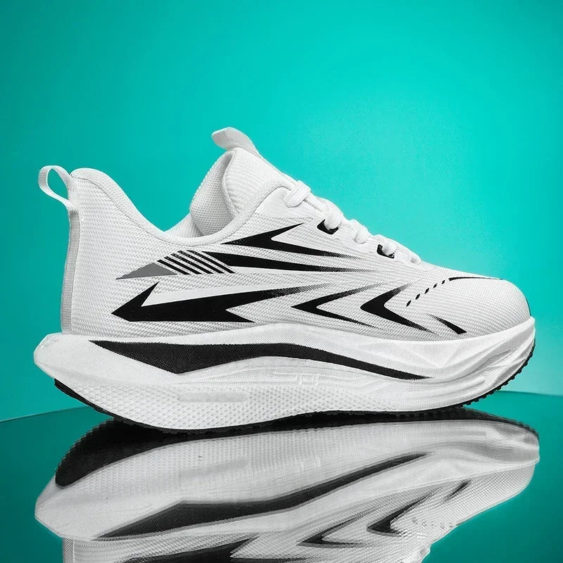 Men Running Shoes Women's Athletic Sports Breathable Profession Nonskid Carbon Board Marathon Lightweight Comfortable Sneakers