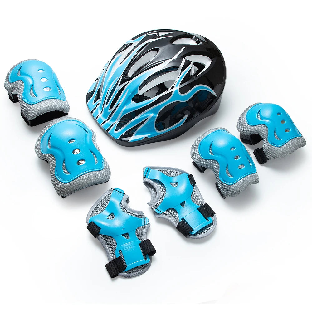 Kids Knee Pads and Elbow Pads Guards Protective Gear Set Safety Gear for Roller Skates Cycling Bike Skateboard Sports