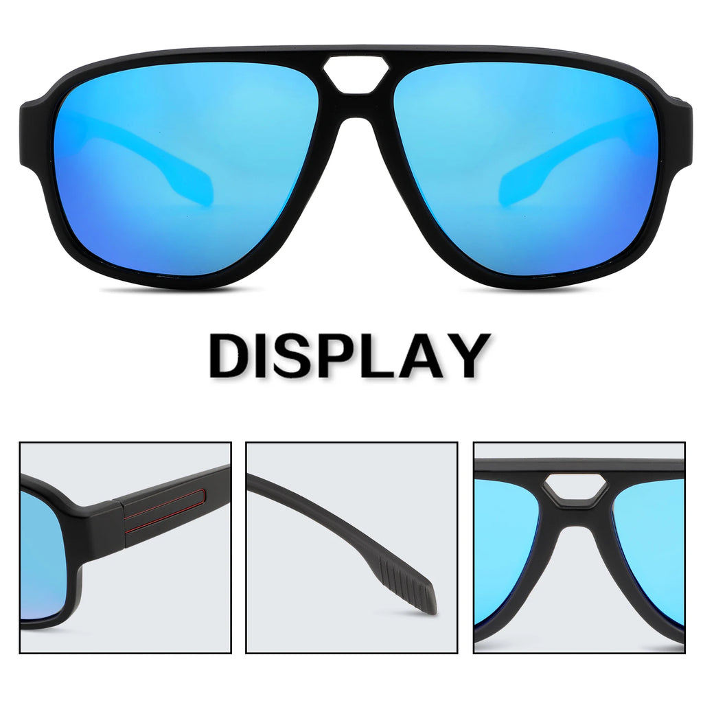 Sunglasses  for  Men or Women TR90 Glasses  Cool  Straightforward  Fashionable and  Classic  Polaerzed  UV400