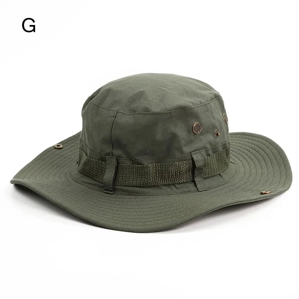 Men's Bucket Hats Women Hiking Camping Wide Brim Fishing Cap Boonie Hat Men's Bucket Hats Sun Hat