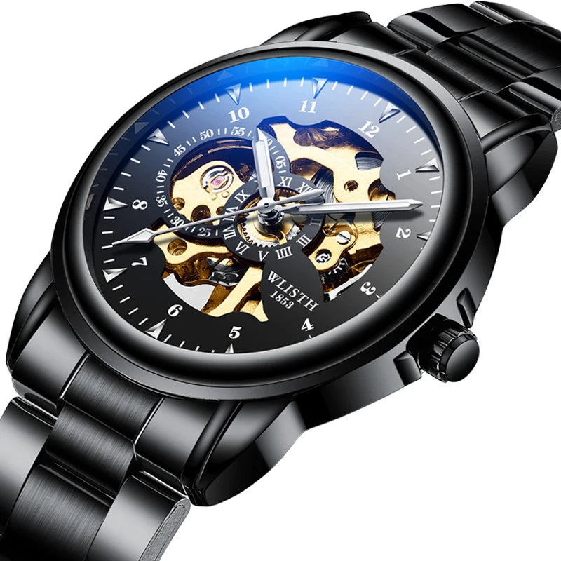 Man Watch Original Watch Machinery Men 's Watches Luxury Hollowing Watches For Men Waterproof Automatic Watch Mens Gifts