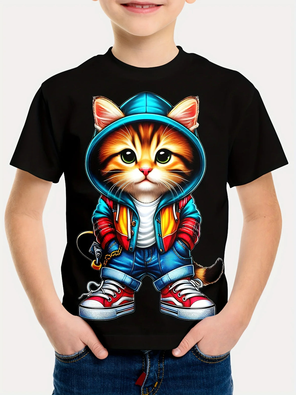 Kids Clothes Boys Tshirt Short Sleeve Stylish Car Racing Graphic T Shirts Children Summer Clothes Casual Streetwear Boys Clothes