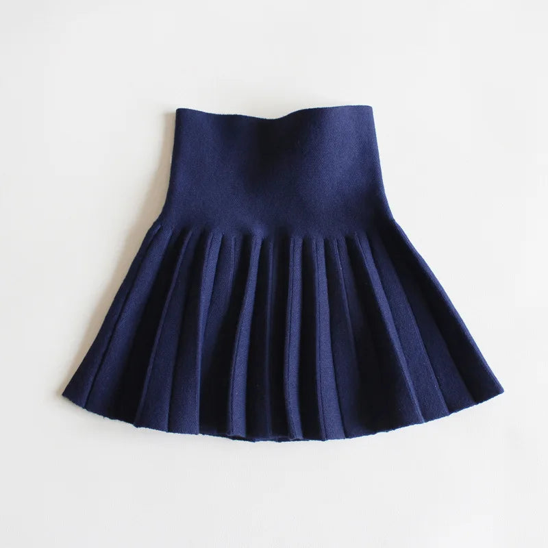 Kids Girls' Dress Children's Student Short Skirt Baby' Clothing Half Skirt Princess Pleated Tutu Skirt