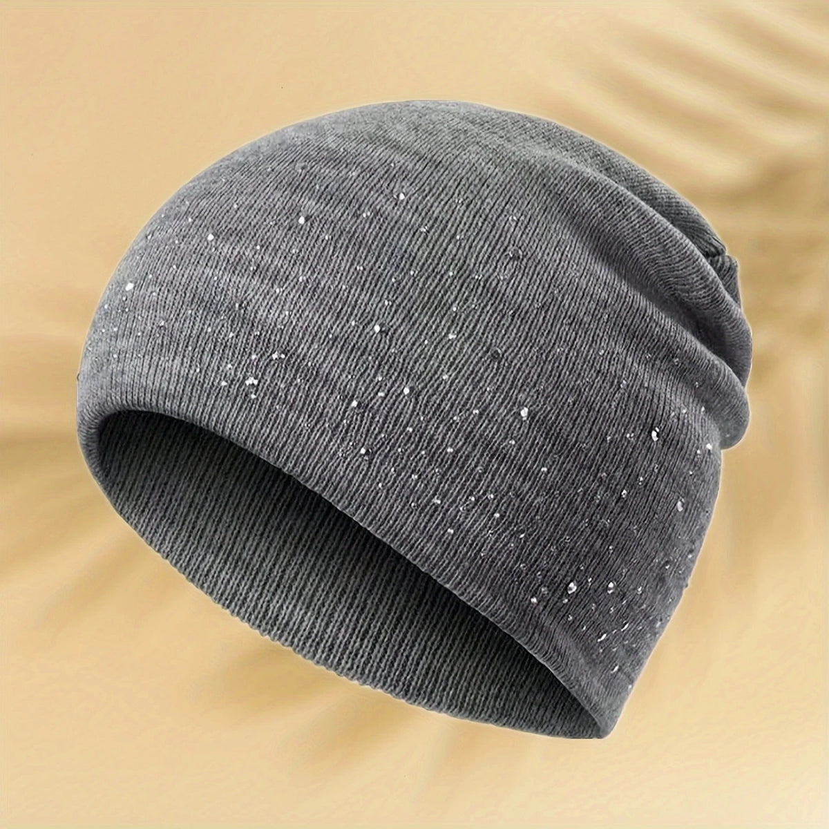 Winter women's hats - warm hats with diamond decorations, knitted hats for autumn fashion, suitable for students going to work