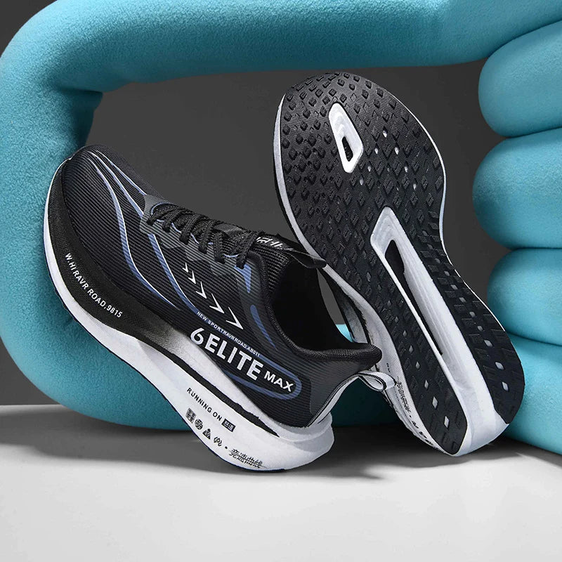 Men  Running Shoes Nonskid Carbon Board Speciality Marathon Lightweight Women's Comfortable Athletic Sports Breathable Sneakers
