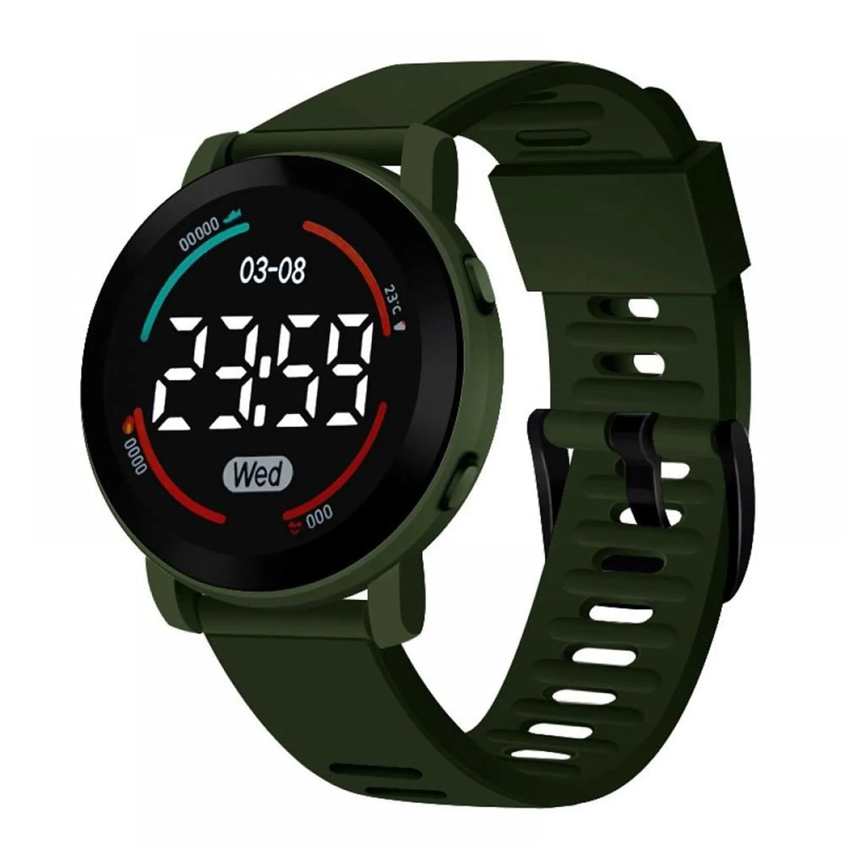 Children'S Watch Suitable For Students' Outdoor Electronic Watches Screen Watch Display Time Month