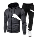 Men's Autumn/Winter Hoodie Set, men's fashion autumn/winter designer clothing, hoodie + long pants set, jogging sportswear