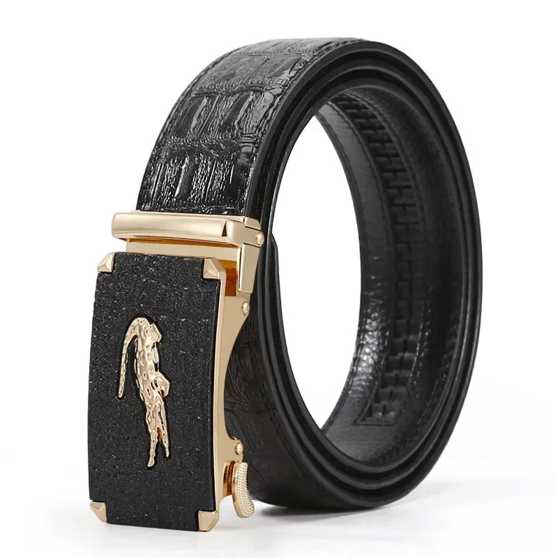 Temperament  Men's Business Belt Fashion New Unisex Pants Belt Breathable Versatile Jeans Decoration Adjustable Belt 120cm