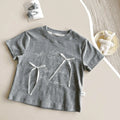 2026 New Summer Kids T Shirts 2-7T Cute Cartoon Printed Baby Girls Short Sleeve Tee Versatile Children Clothes Cotton Tops