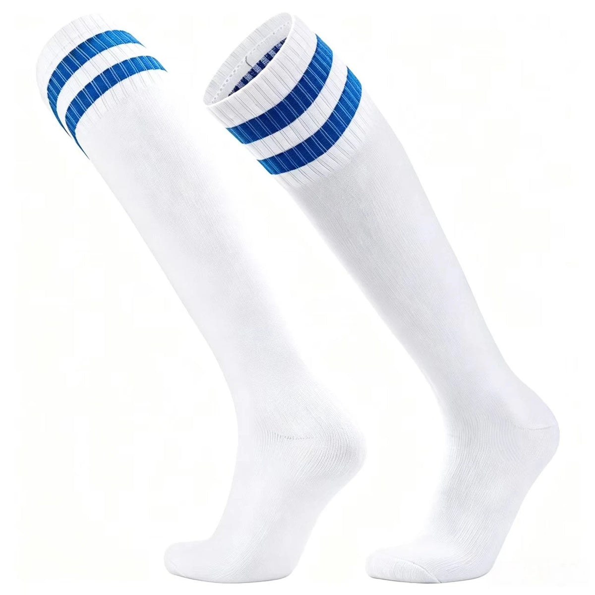 Kids Knee High Socks Cotton Long Student School Socks Girls Boys Football Striped 2 Retro Old School Sport Socks Soccer Hockey