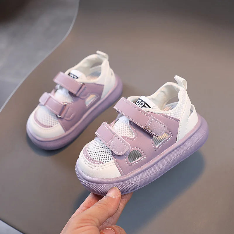 Kids Sports Sandals Summer New Boy' Hollow Board Shoes 1-4Year Old Tide Comfortable Sandals for Boy Girl Casual Shoes Kids Shoes