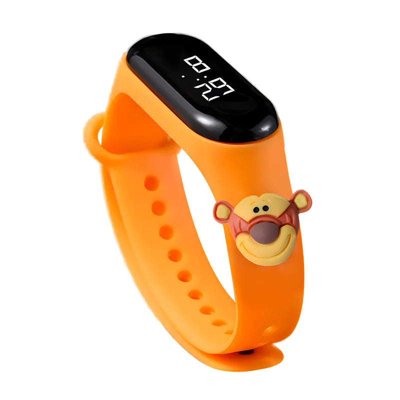 Fashion Children Watches For Boys Girls Electronic Bracelet Sports Touch LED Cartoon Doll Kids Watch Women Waterproof Clock