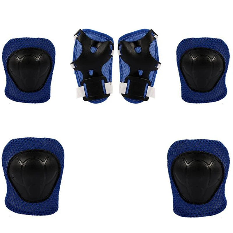 1Set Kids & Adults Sports Protective Gear Set 2 Hand Guards 2 Elbow Pads 2 Knee Pads For Ice Skating Roller Skate