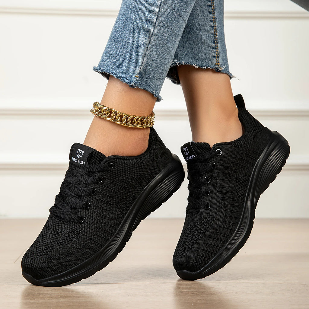 Women's Casual Sports Shoes, Breathable Running Shoes, Lightweight Travel Shoes, Student Running Shoes, Flat-Soled Single Shoes, All-Season Work Shoes, Loose and Comfortable Sports Shoes, Fashionable Running Shoes, Stylish an