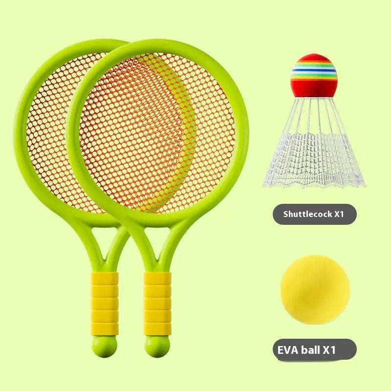 Tennis and Badminton Rackets for Kids, Lightweight Children's Interactive Sports Toys Set