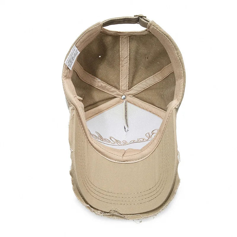 Dome Hats Men Trendy Black Retro brooklyn Letter Embroidery Baseball Cotton Adjustable Casual Hat Hip Hop Sun Hats