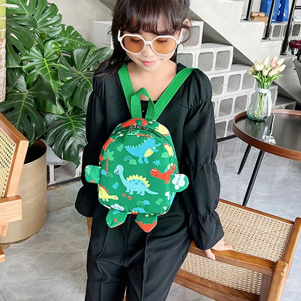 Children Boys Girls Nylon Cartoon Dinosaur  Backpacks Kindergarten Schoolbag School Bags Kid Backpack