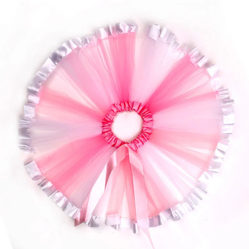Tutu Skirt Kids Girls Dress Stars Dancewear Pettiskirt Princess Skirts Ballet Fashion Clothing for  Christmas Halloween Festival