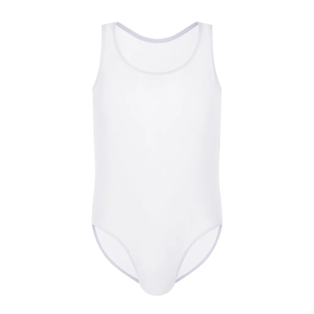 Sexy Mesh Sheer Onesies for Adults - Men Lounge Sleepwear Sissy Rompers Men Jumpsuit Sexy Sleeveless One-piece Pajamas Underwear
