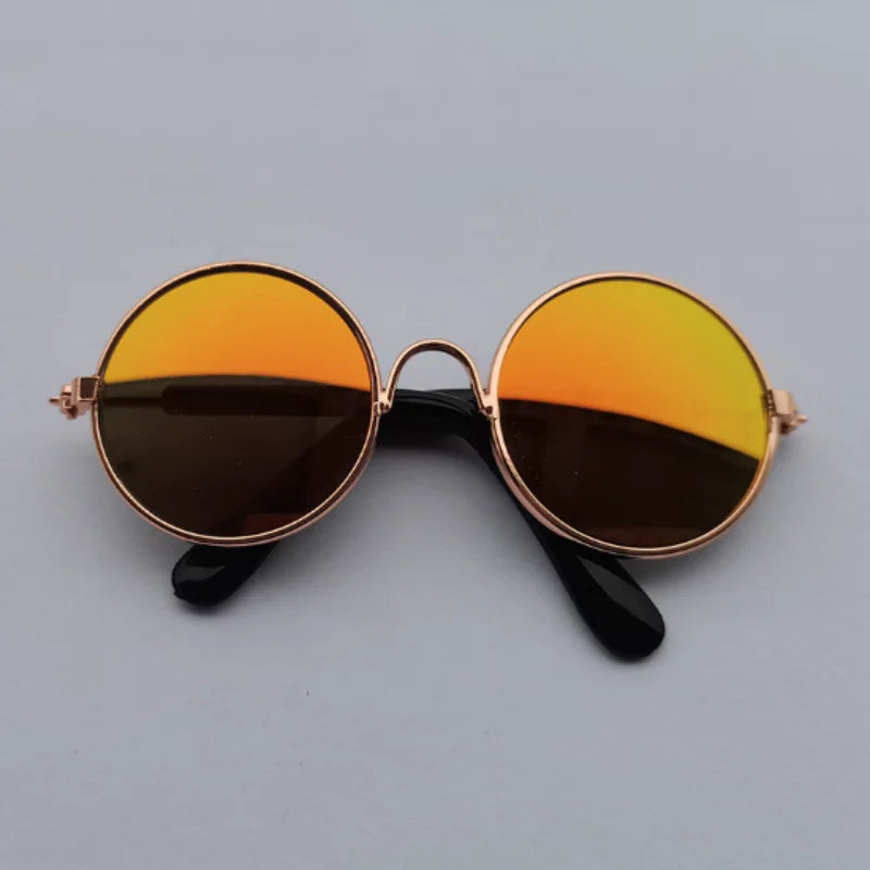 Pet Accessories Cat Glasses Non-slip Kitten Glasses Small Dog Sunglasses Puppy Kitty Cat Sunglasses Cosplay Costume Photos Props