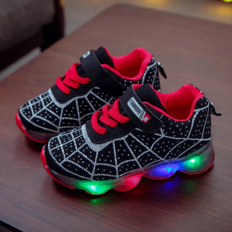 Children's Cartoon Sneakers 2026 Boys New Casual Sport Shoes Spring Summer Breathable Student Shoes Kids Casual Shoes for 1-12 Y