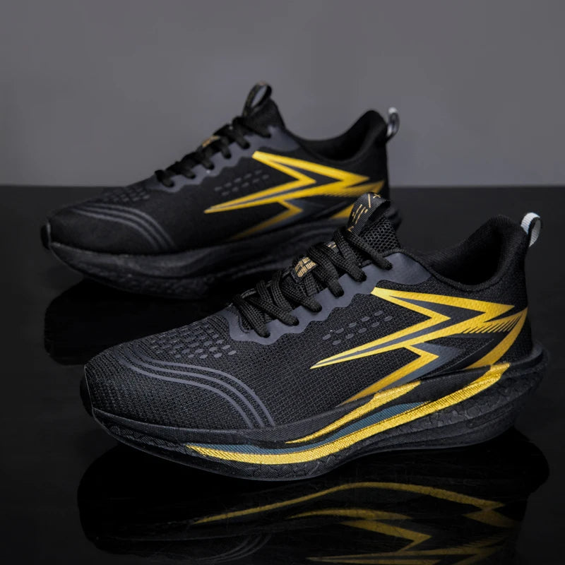 Sports Running Shoes Men Casual Marathon Carbon Board Shock-Absorbing Lightweight Women's Comfortable Athletic Walking Sneakers