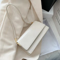 New Women's Fashion Handbags Retro Solid Color PU Leather Shoulder Underarm Bag Casual Women Hobos Handbags сумка женская Trend