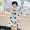 Kids Down Cotton Jacket New Winter Girls Boys Thick Hooded Warm Outerwear For 2-6 Years Children Fashion Coat Padded Clothes