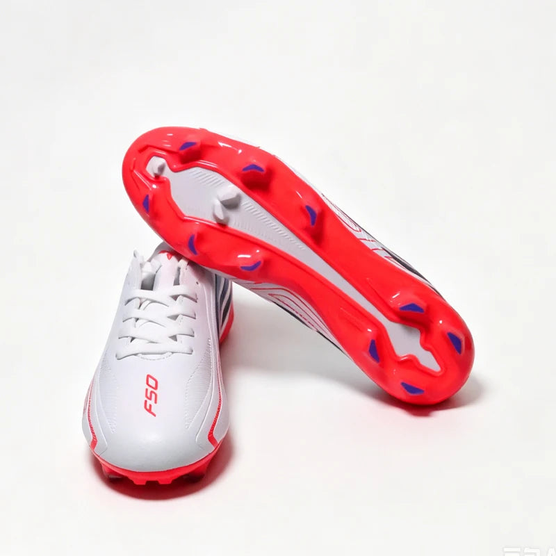 Mens Soccer Shoes Boys Training TF/FG Outdoor Sport Football Boots Adult Long Spikes Non Slip Match Soccer Cleats